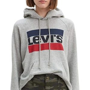 Levi's Women's Graphic Sport Sweatshirt Hoodie XS